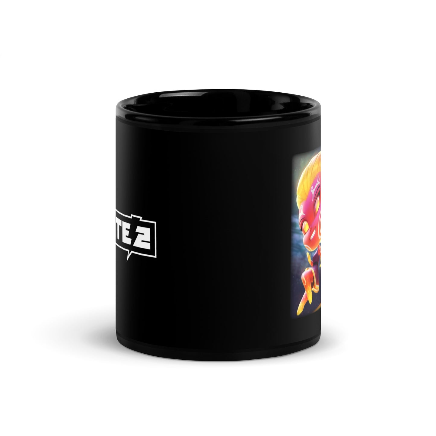 Smite - Sol - Black Glossy Mug