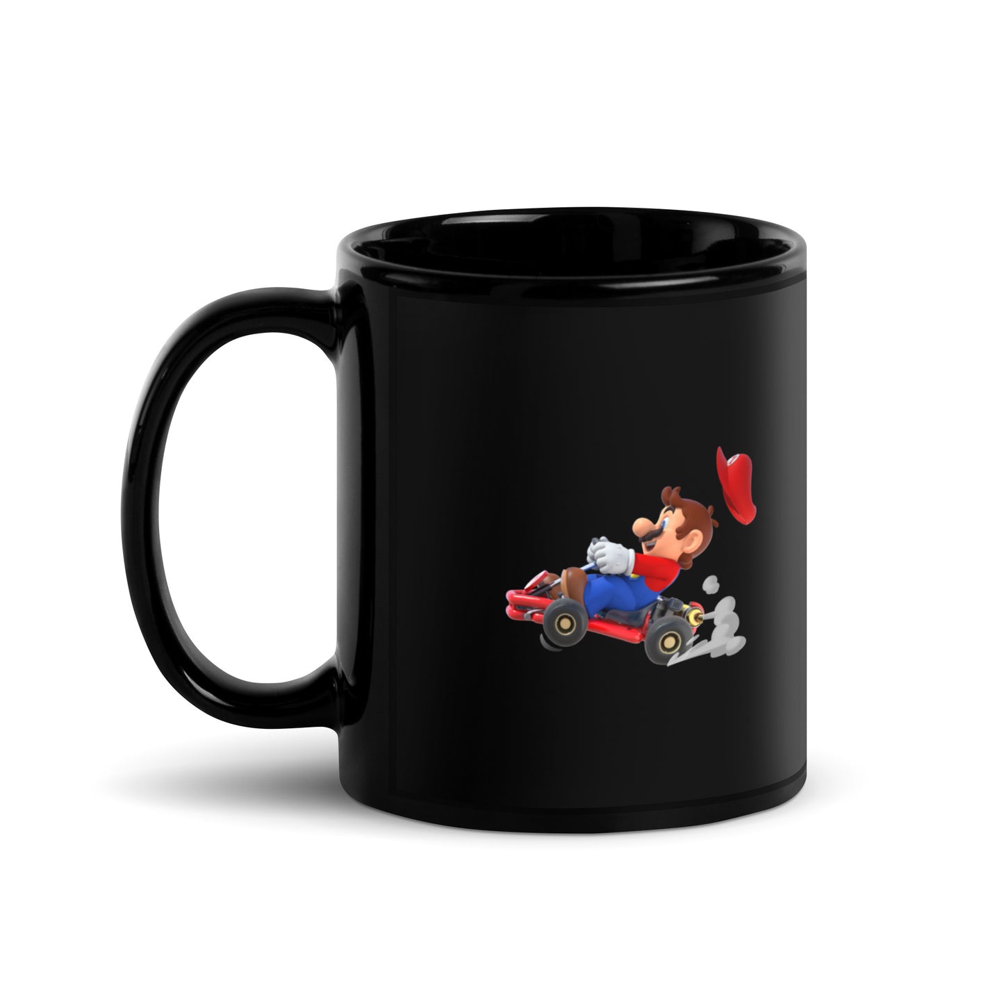 Mario Kart - Black Glossy Mug