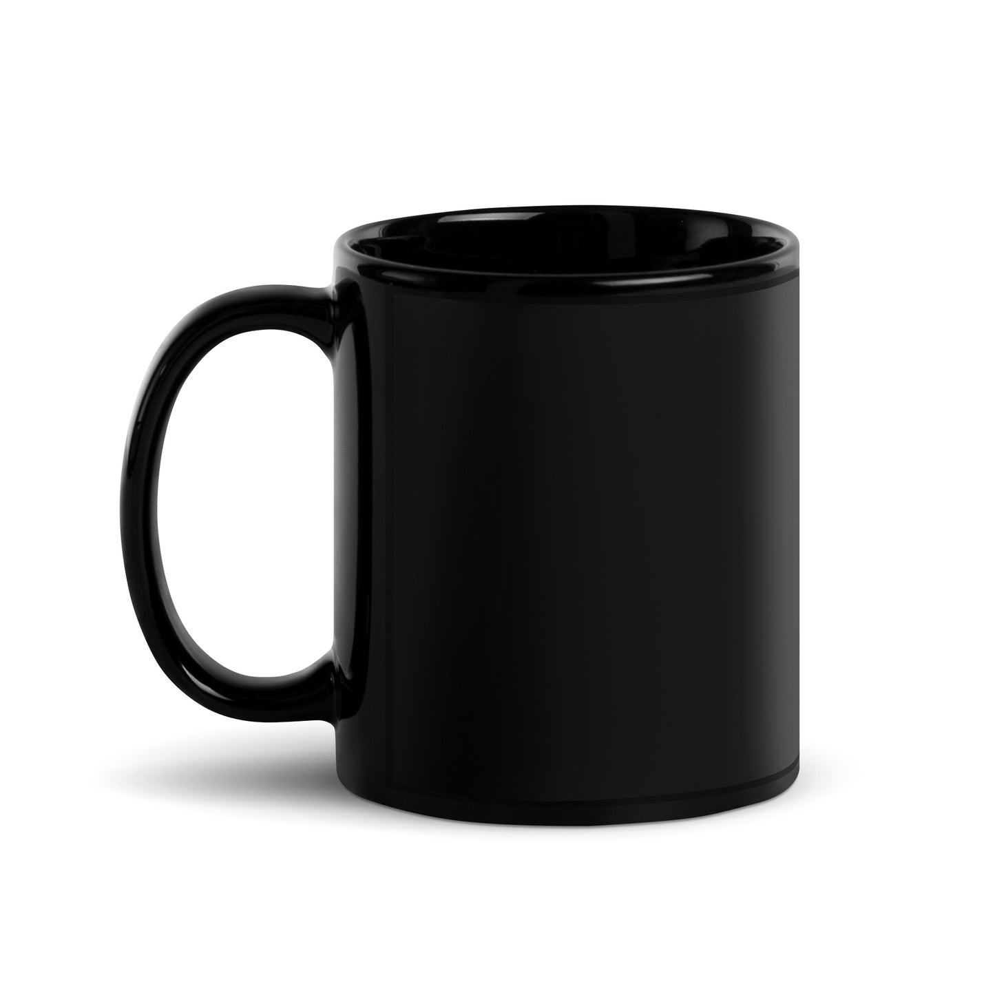 Gamer's Fuel - Black Glossy Mug
