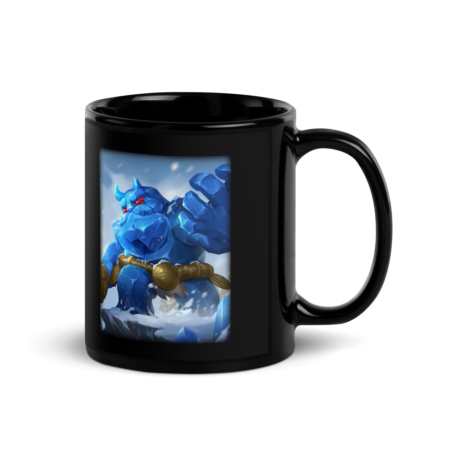 Smite - Ymir - Black Glossy Mug