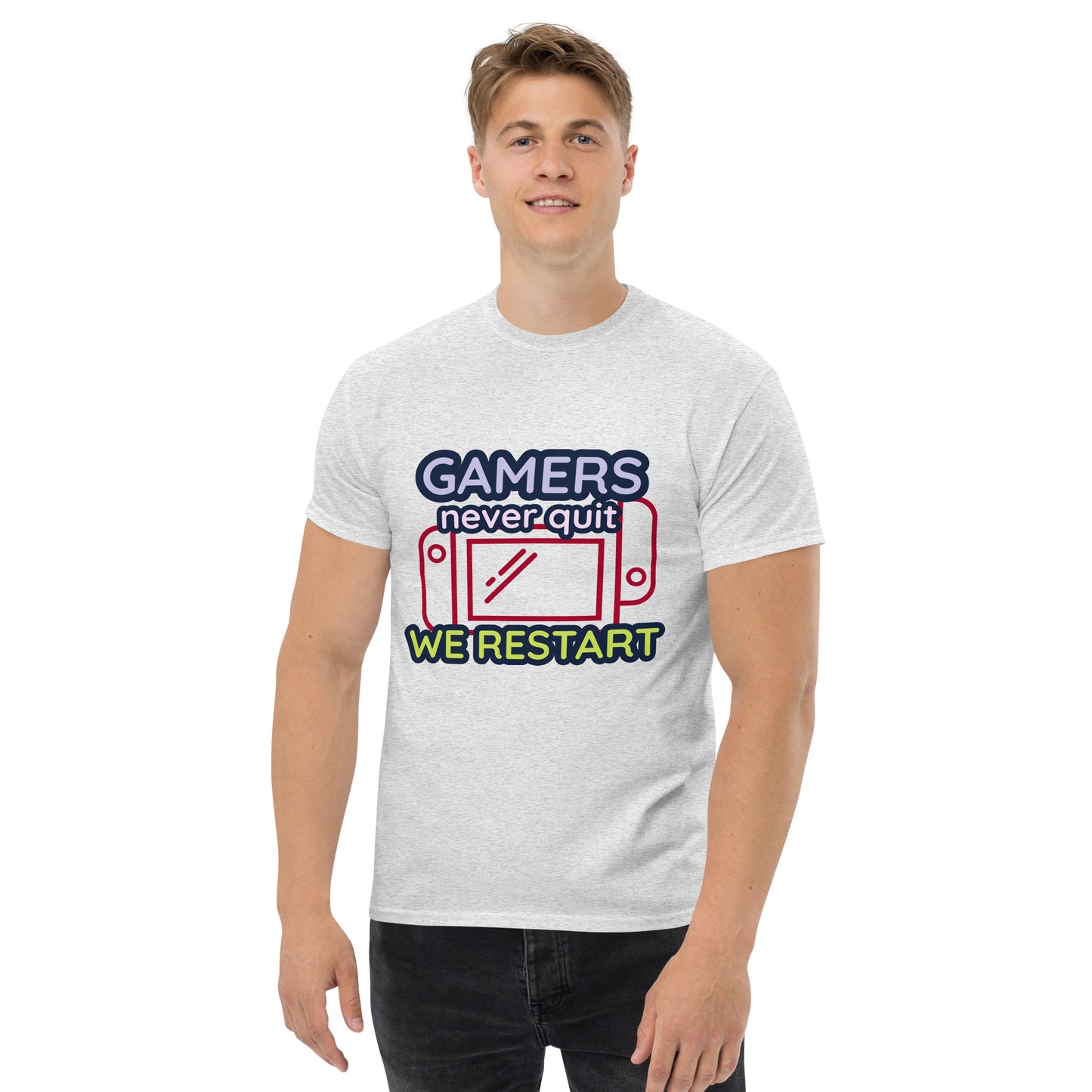 Gamers never quit - Unisex classic tee