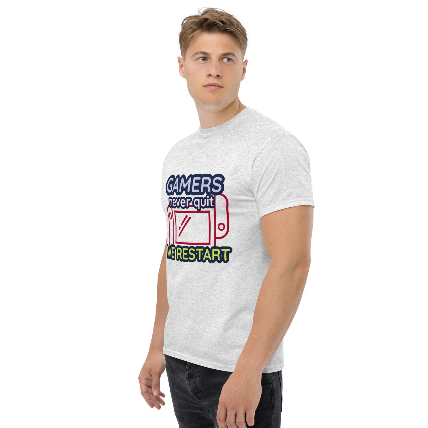 Gamers never quit - Unisex classic tee