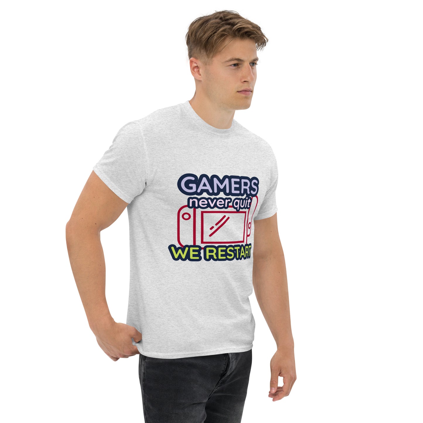 Gamers never quit - Unisex classic tee