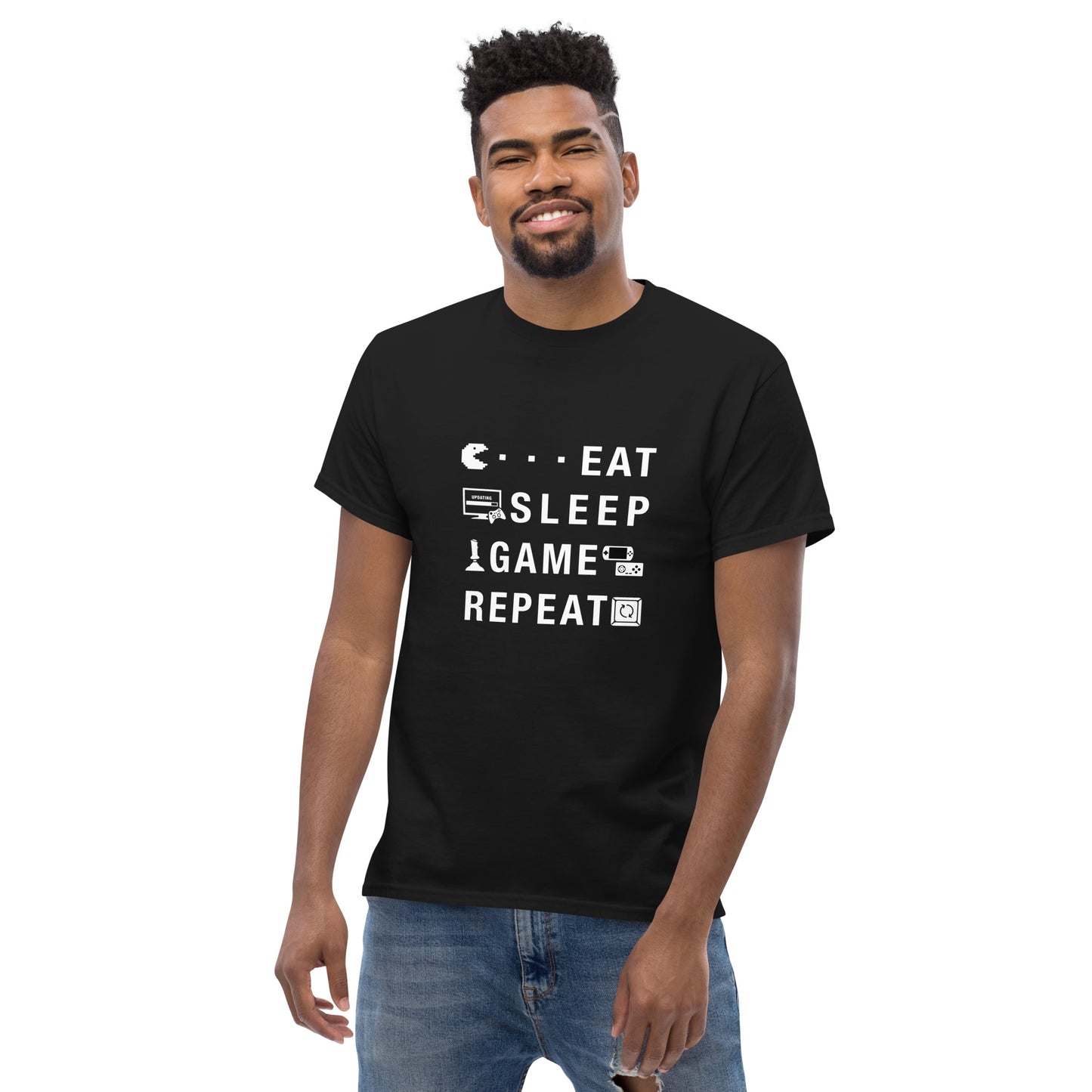 Eat Sleep Game Repeat - Unisex classic tee