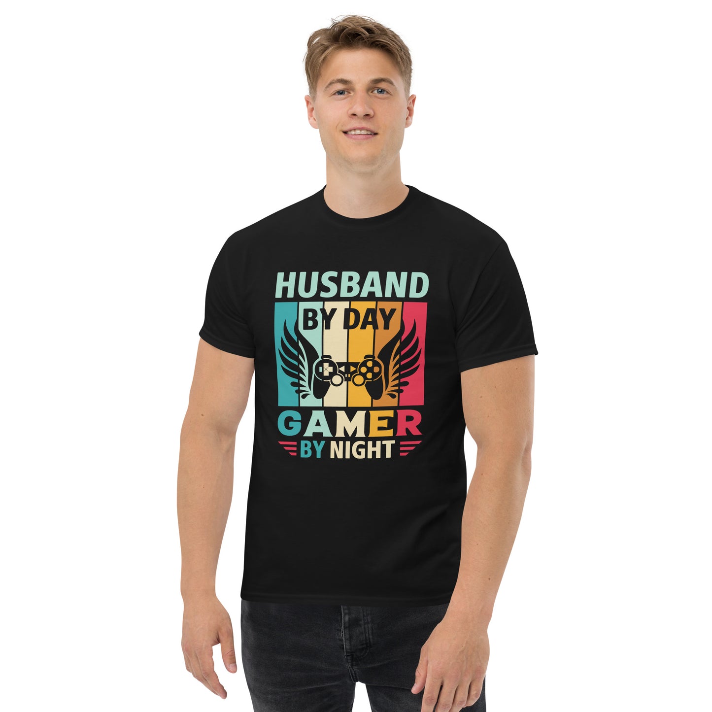 HUSBAND BY DAY GAMER BY NIGHT - Unisex classic tee