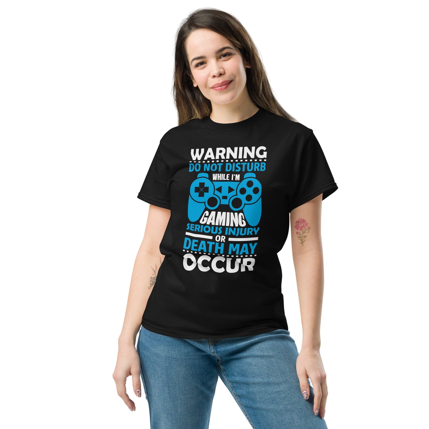 WARNING GAMING - Unisex classic tee