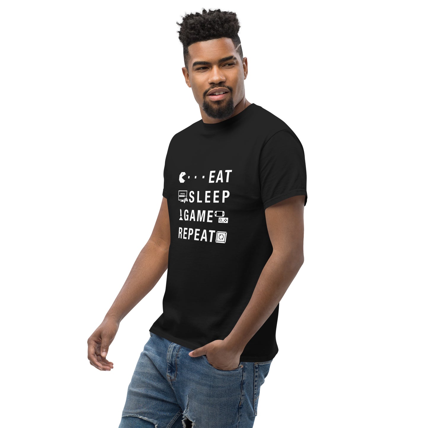 Eat Sleep Game Repeat - Unisex classic tee