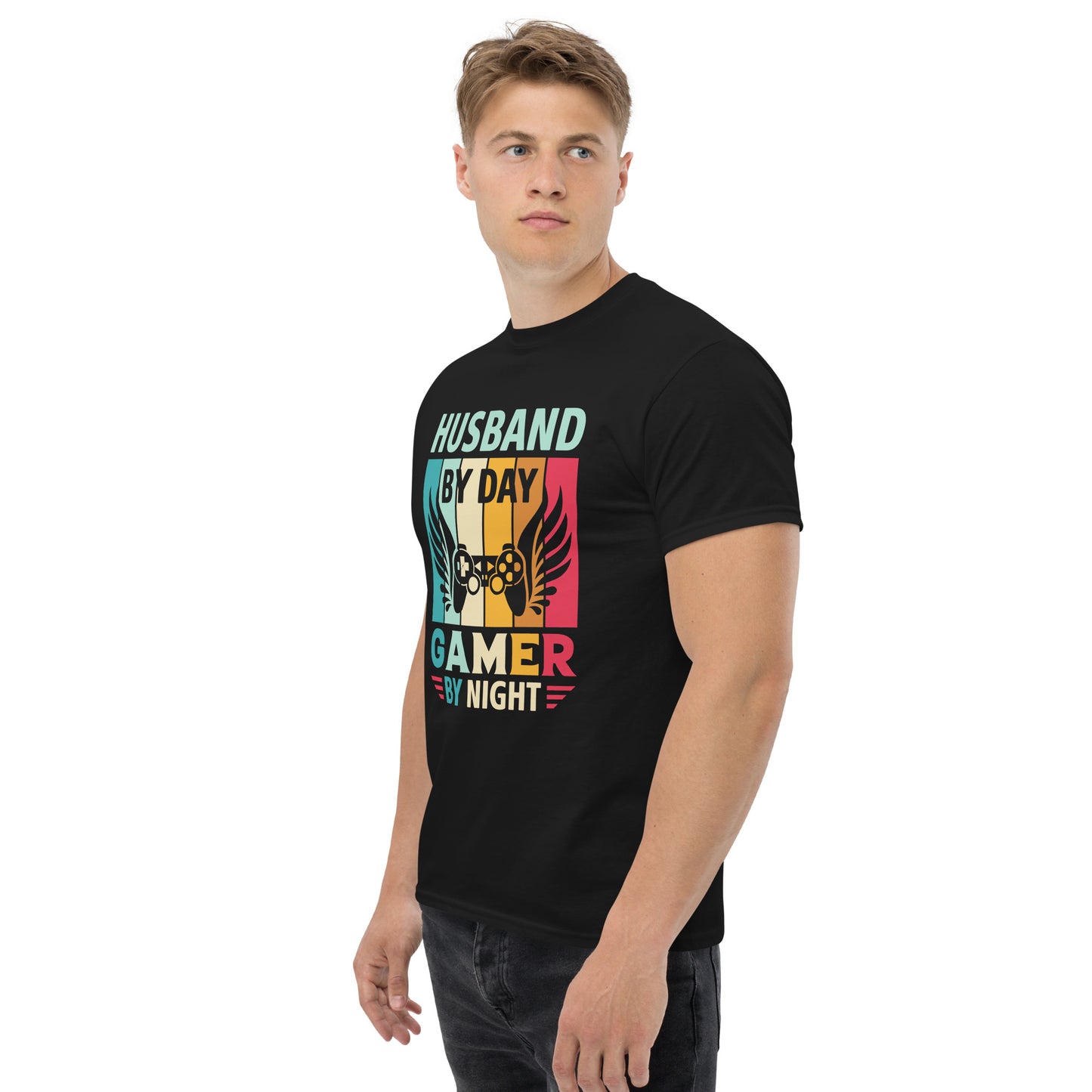 HUSBAND BY DAY GAMER BY NIGHT - Unisex classic tee