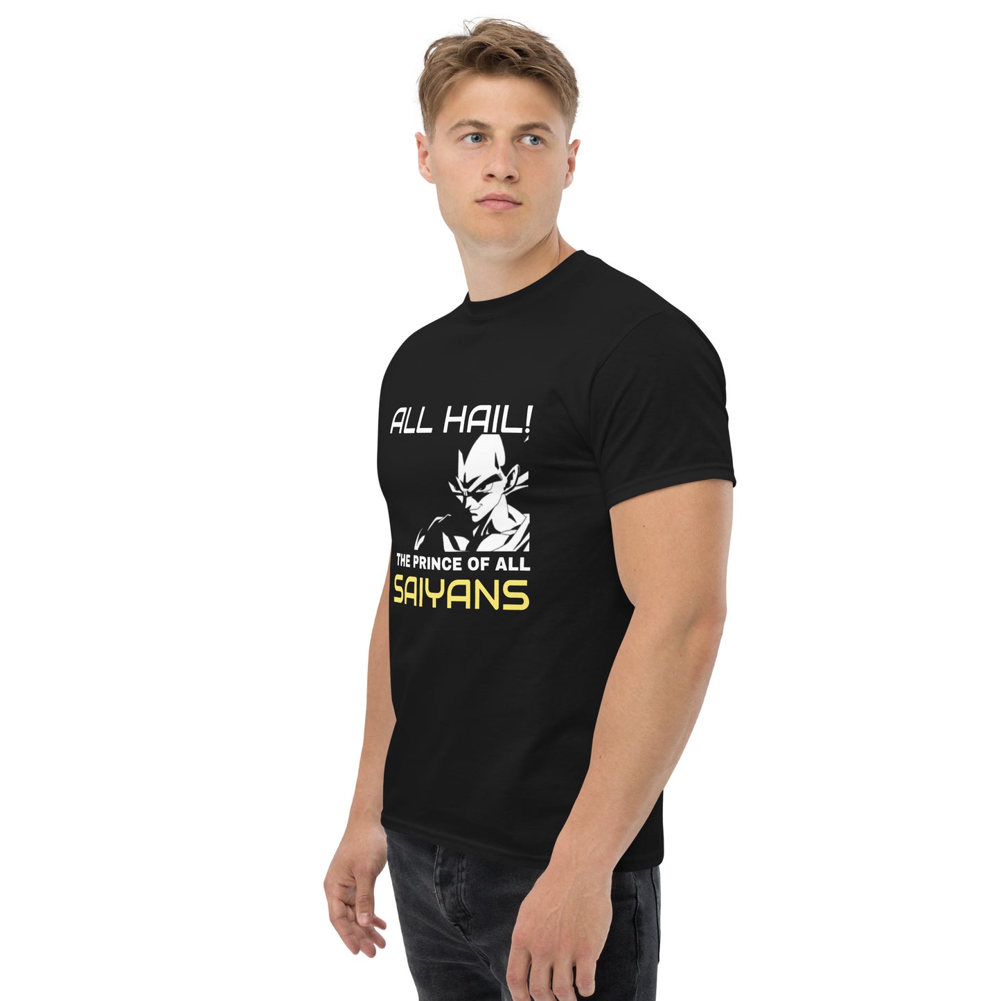 ALL HAIL PRINCE OF ALL SAIYANS VEGETA - DRAGON BALL - Unisex classic tee