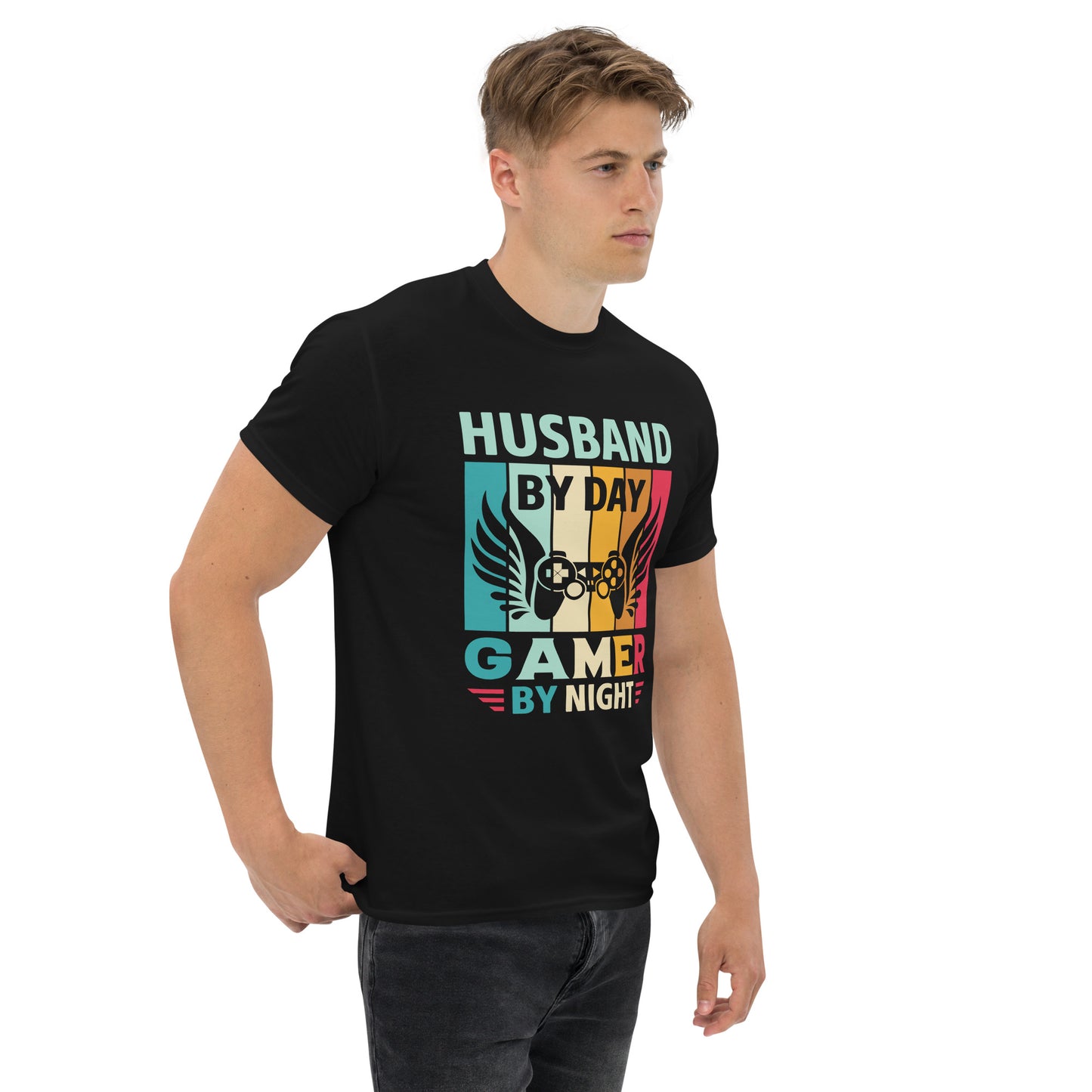 HUSBAND BY DAY GAMER BY NIGHT - Unisex classic tee