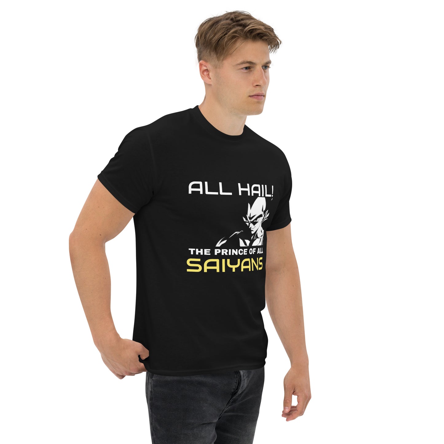 ALL HAIL PRINCE OF ALL SAIYANS VEGETA - DRAGON BALL - Unisex classic tee