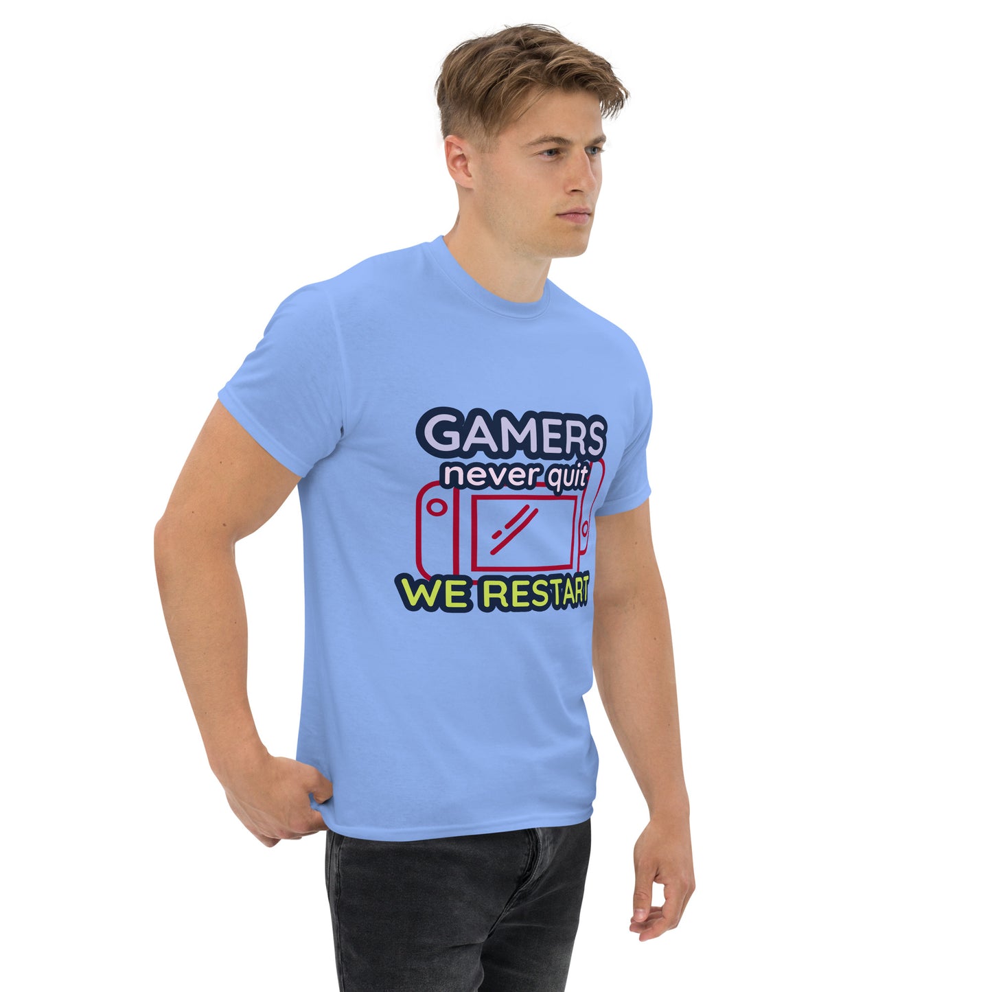 Gamers never quit - Unisex classic tee
