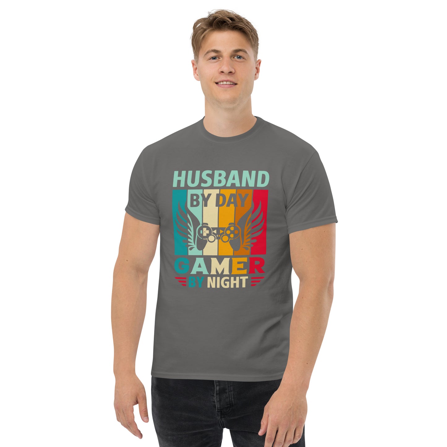HUSBAND BY DAY GAMER BY NIGHT - Unisex classic tee