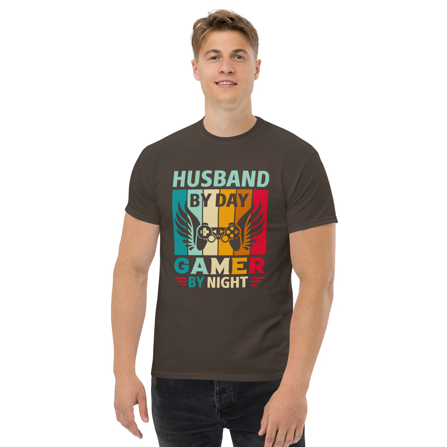 HUSBAND BY DAY GAMER BY NIGHT - Unisex classic tee
