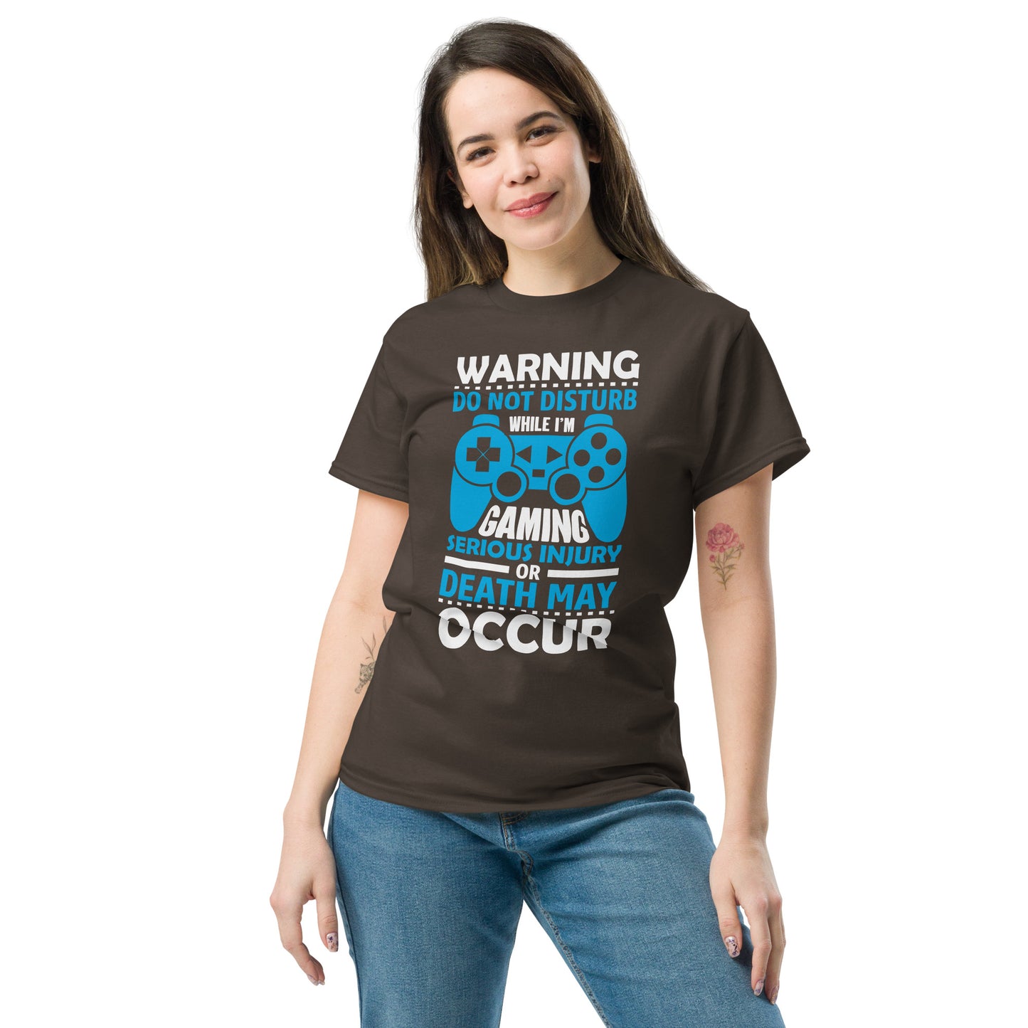WARNING GAMING - Unisex classic tee
