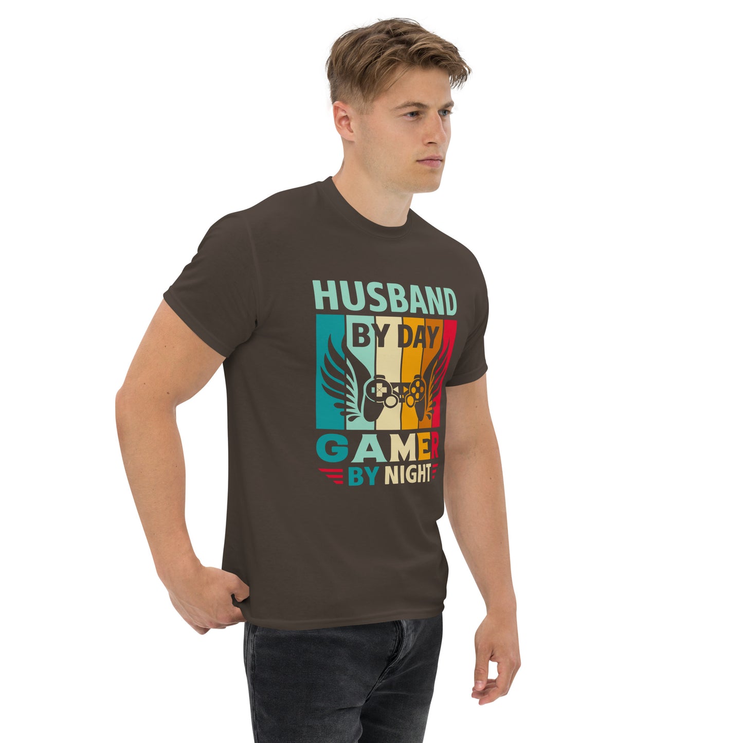 HUSBAND BY DAY GAMER BY NIGHT - Unisex classic tee