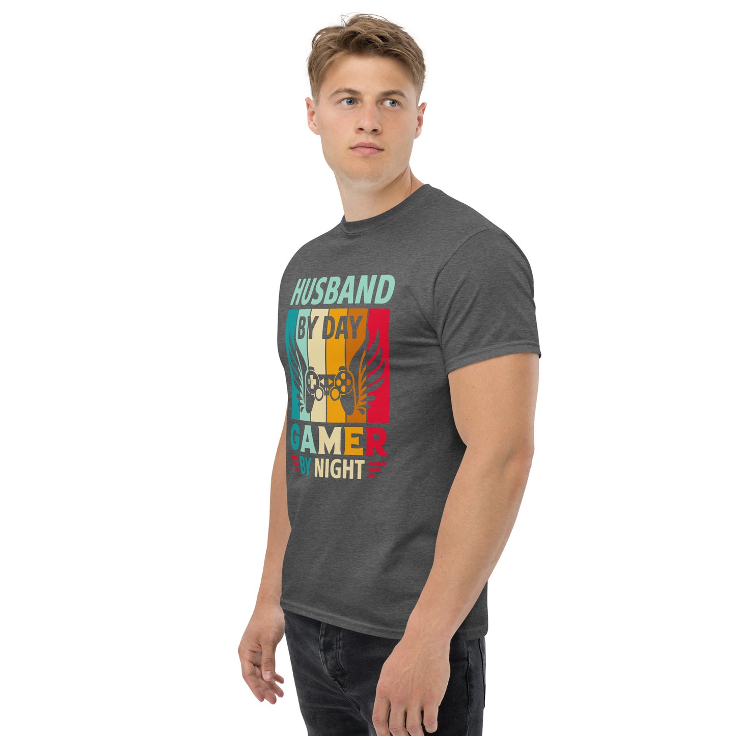 HUSBAND BY DAY GAMER BY NIGHT - Unisex classic tee