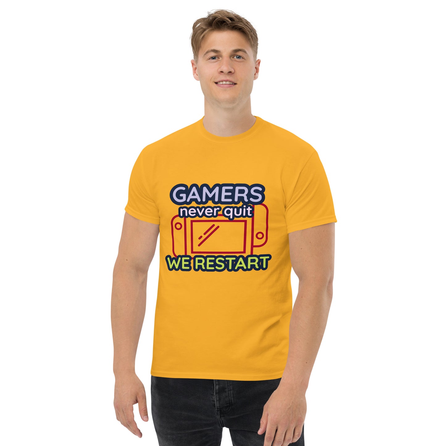 Gamers never quit - Unisex classic tee