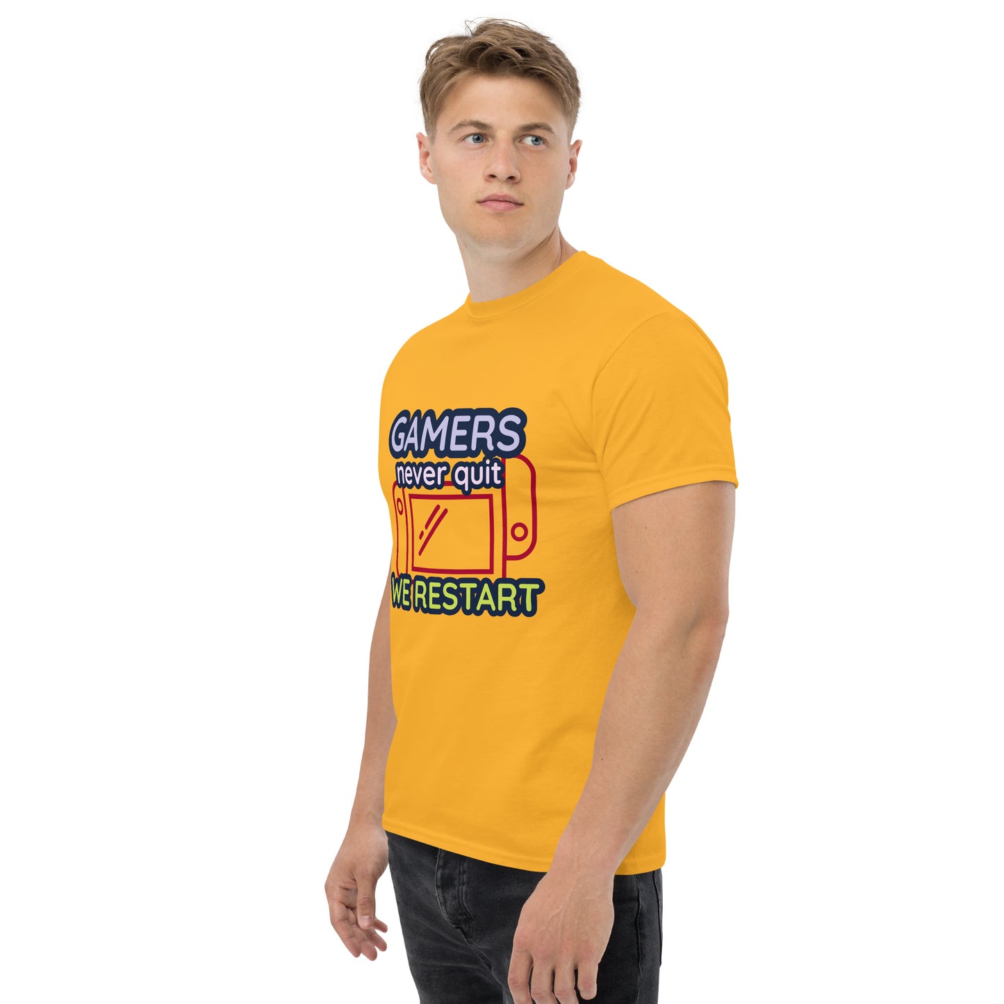 Gamers never quit - Unisex classic tee