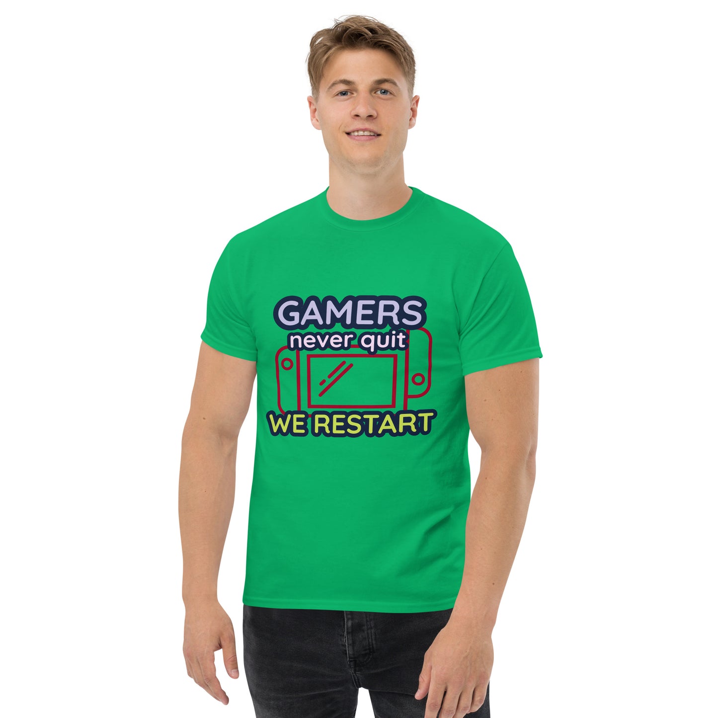 Gamers never quit - Unisex classic tee