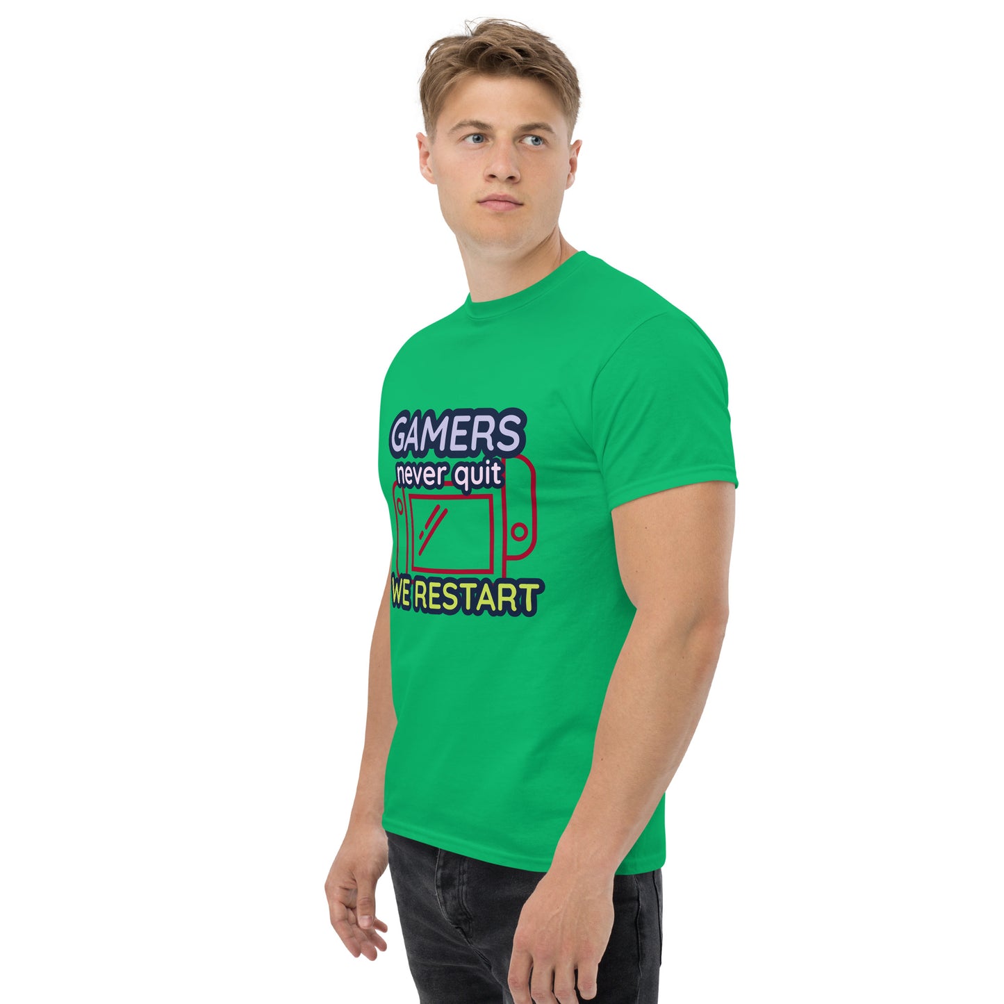 Gamers never quit - Unisex classic tee