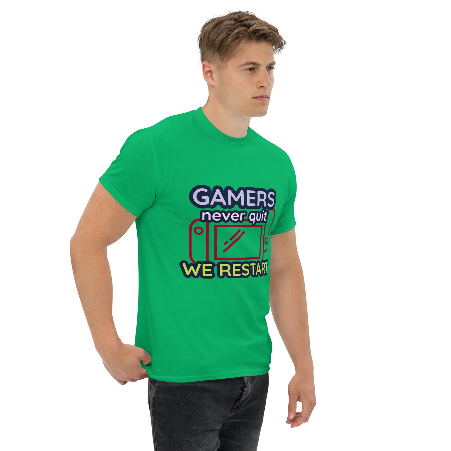 Gamers never quit - Unisex classic tee