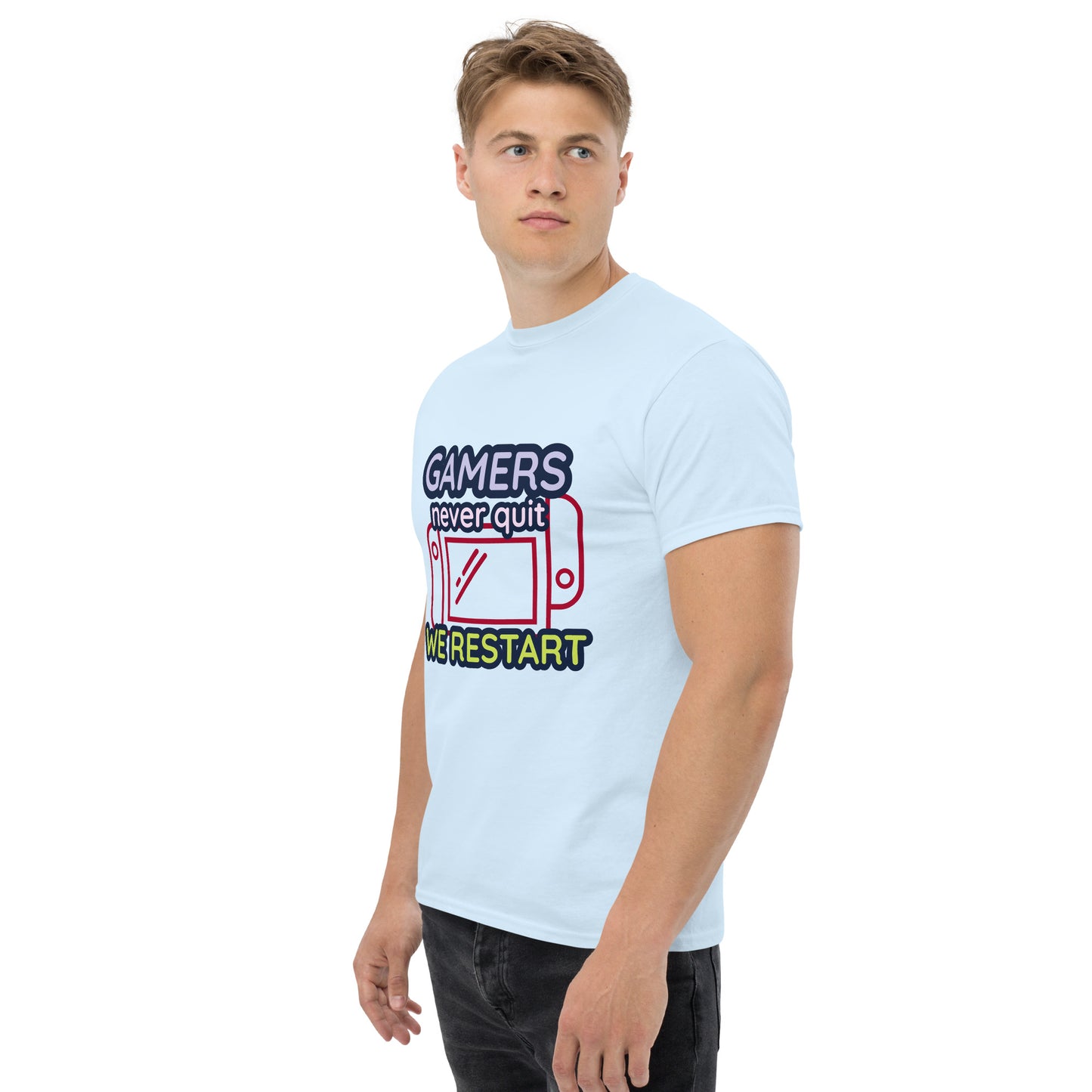 Gamers never quit - Unisex classic tee