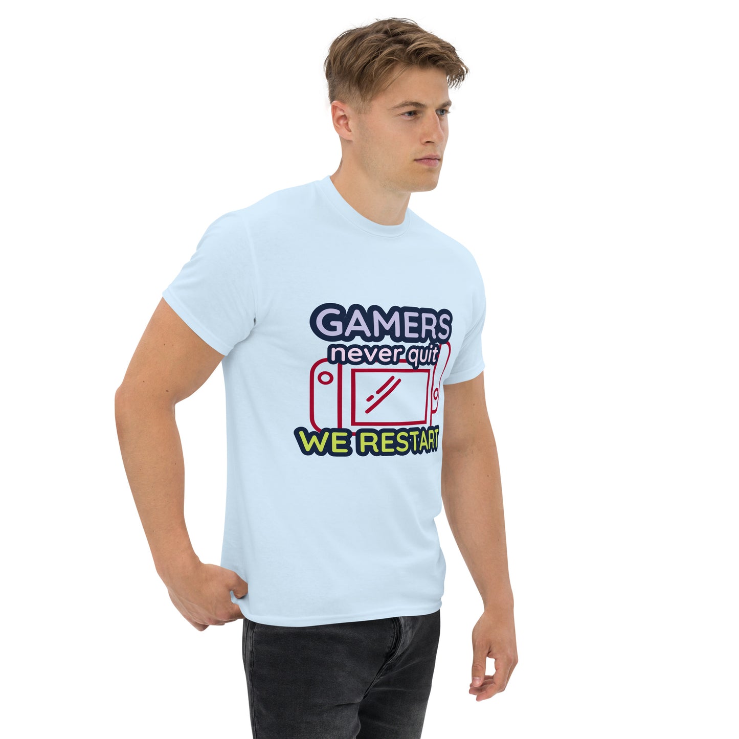 Gamers never quit - Unisex classic tee