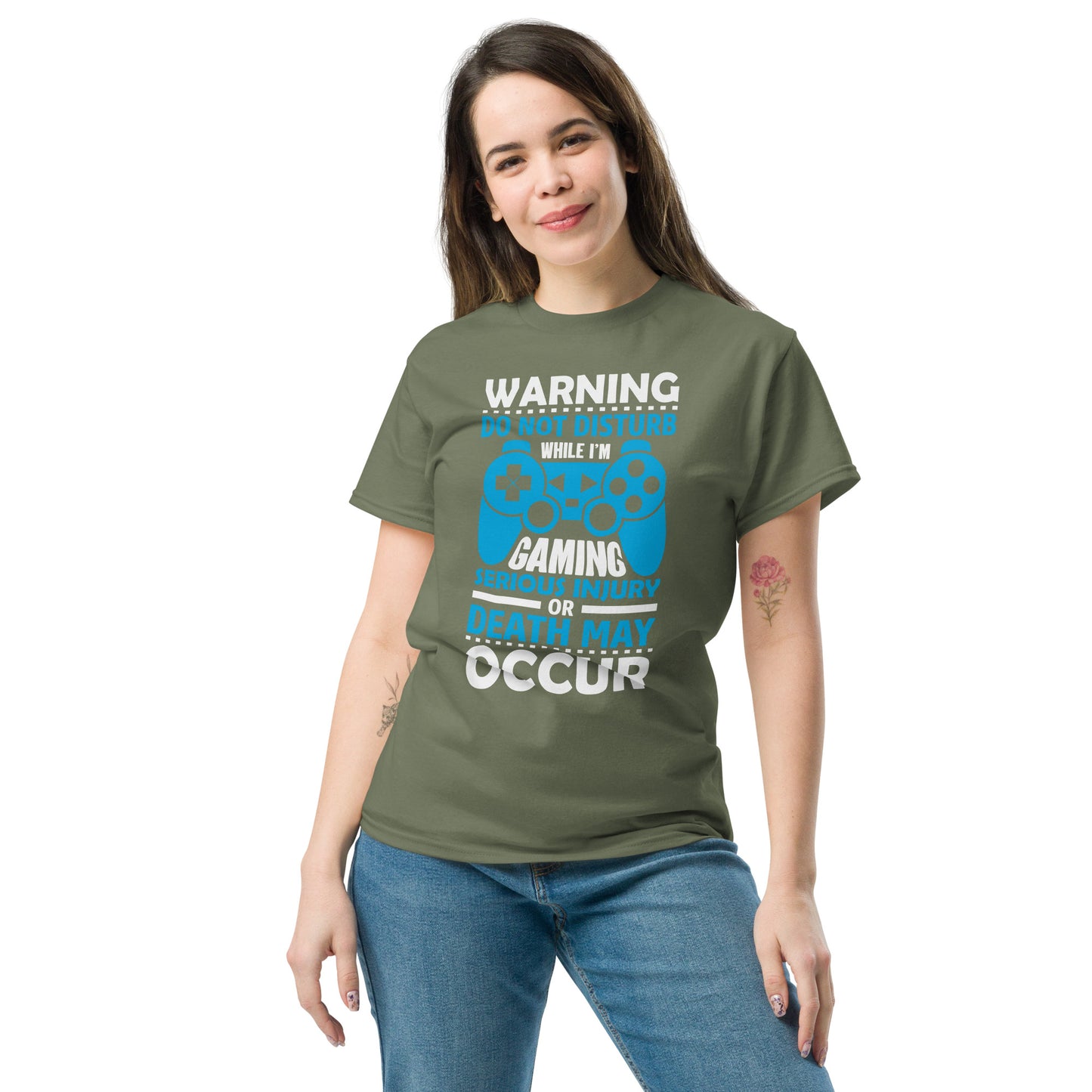 WARNING GAMING - Unisex classic tee