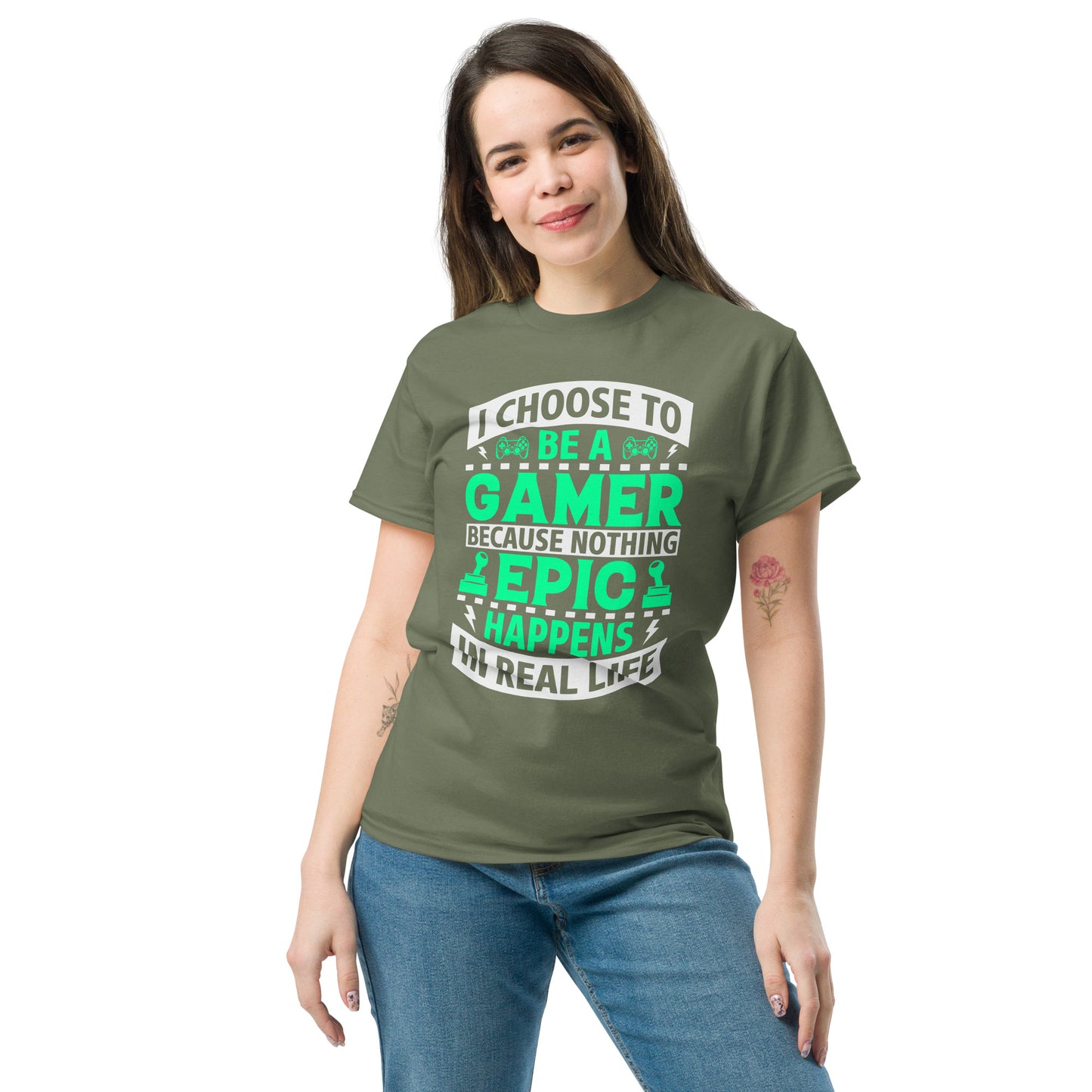 I CHOSE TO BE A GAMER - Unisex classic tee