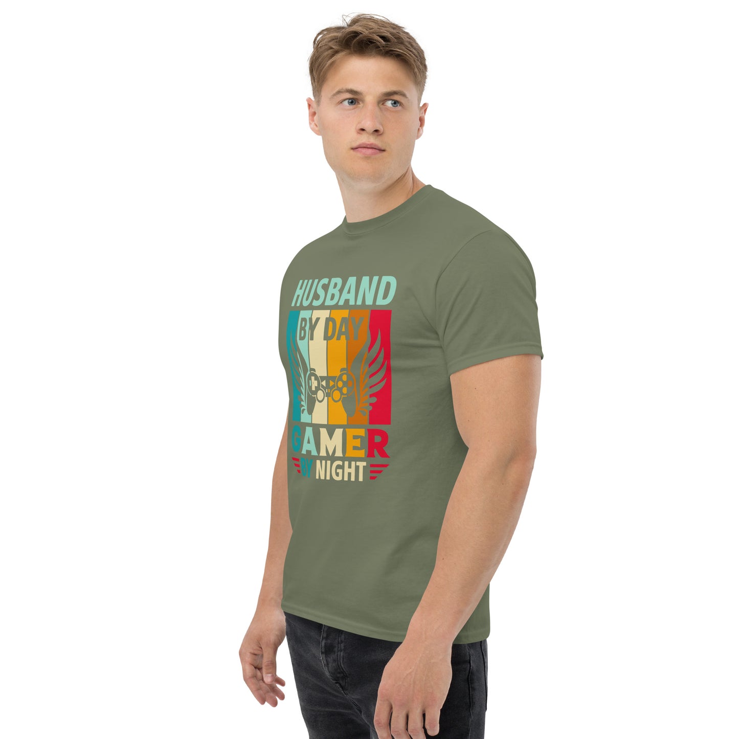 HUSBAND BY DAY GAMER BY NIGHT - Unisex classic tee