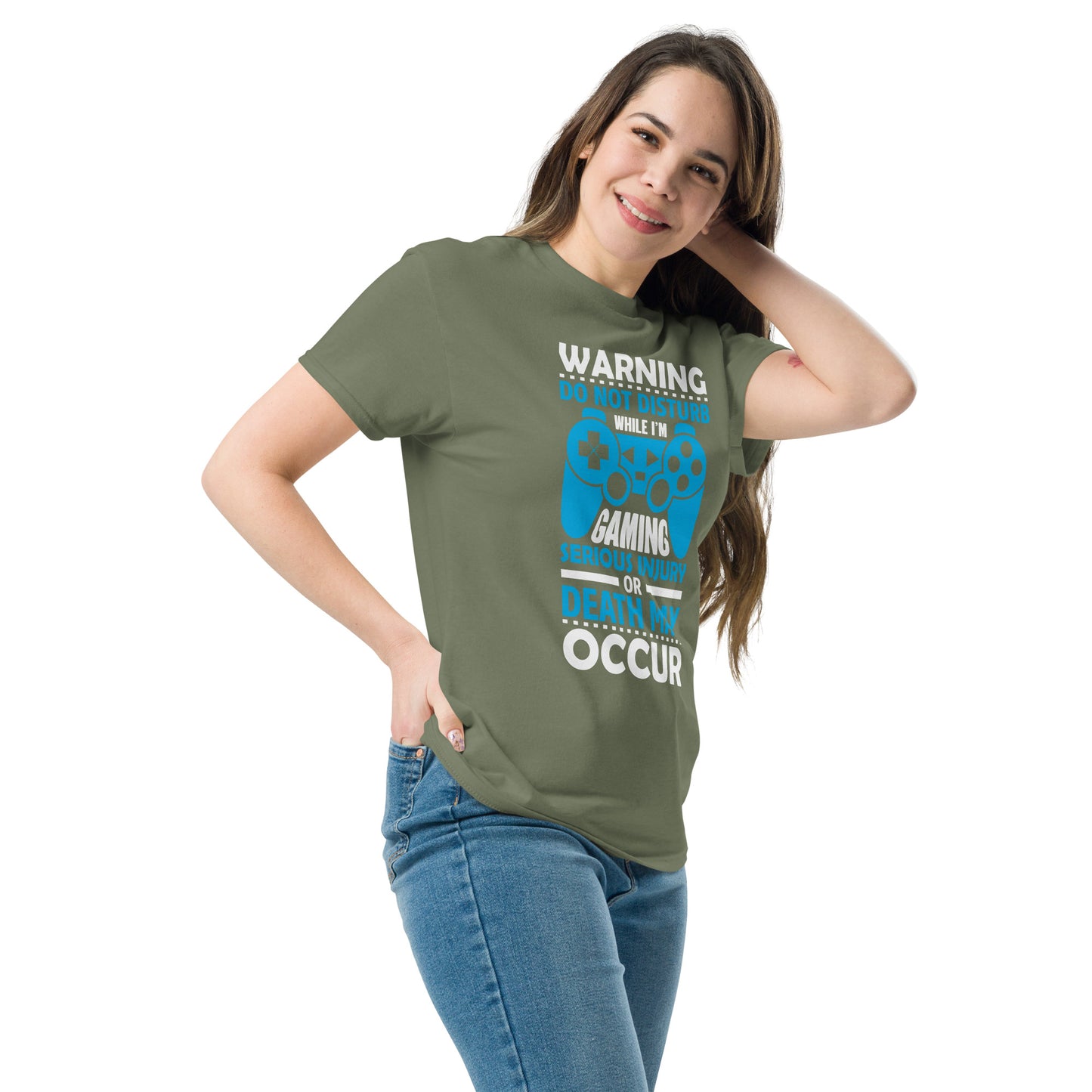 WARNING GAMING - Unisex classic tee