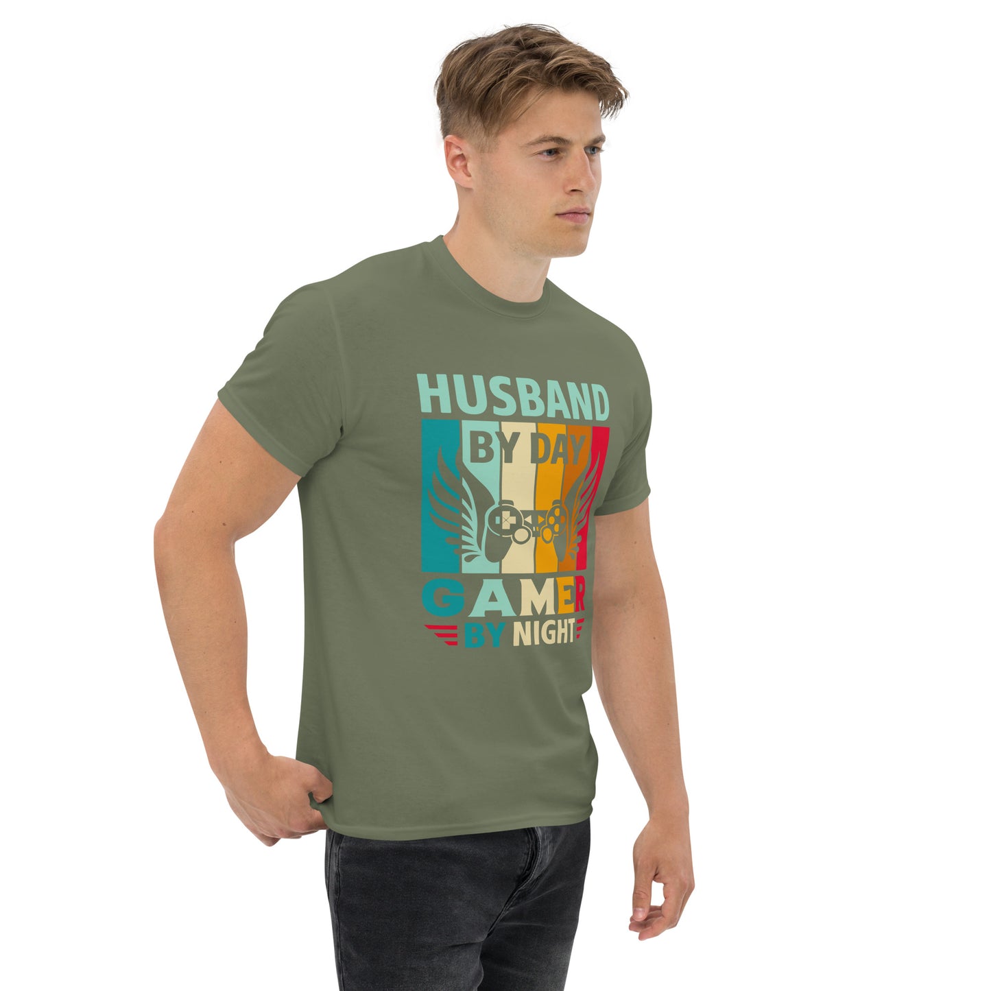 HUSBAND BY DAY GAMER BY NIGHT - Unisex classic tee