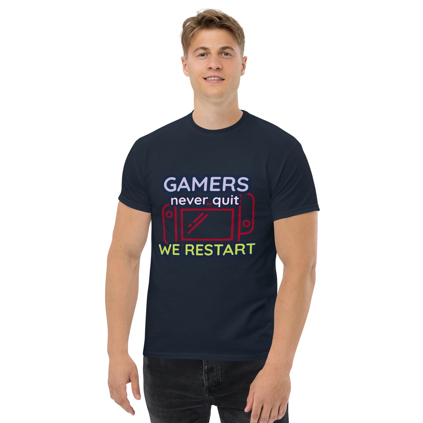 Gamers never quit - Unisex classic tee
