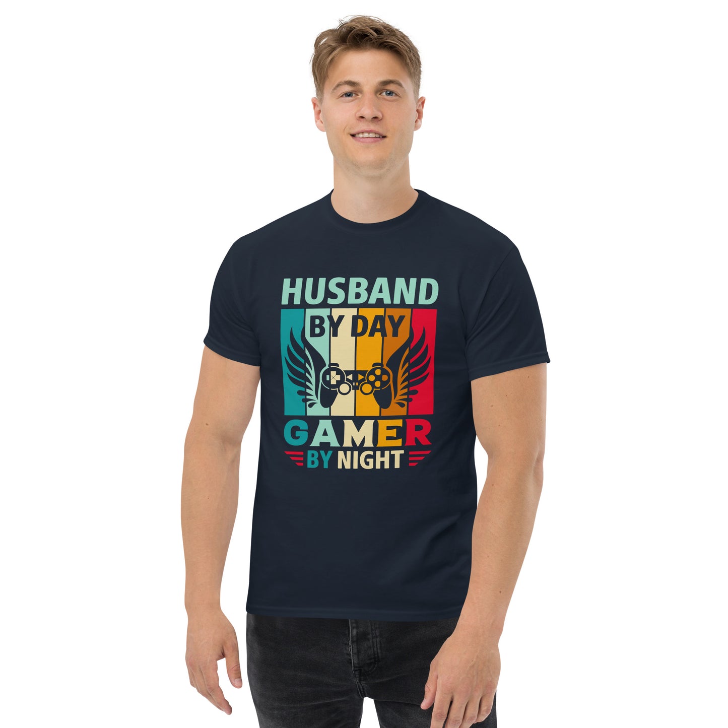 HUSBAND BY DAY GAMER BY NIGHT - Unisex classic tee