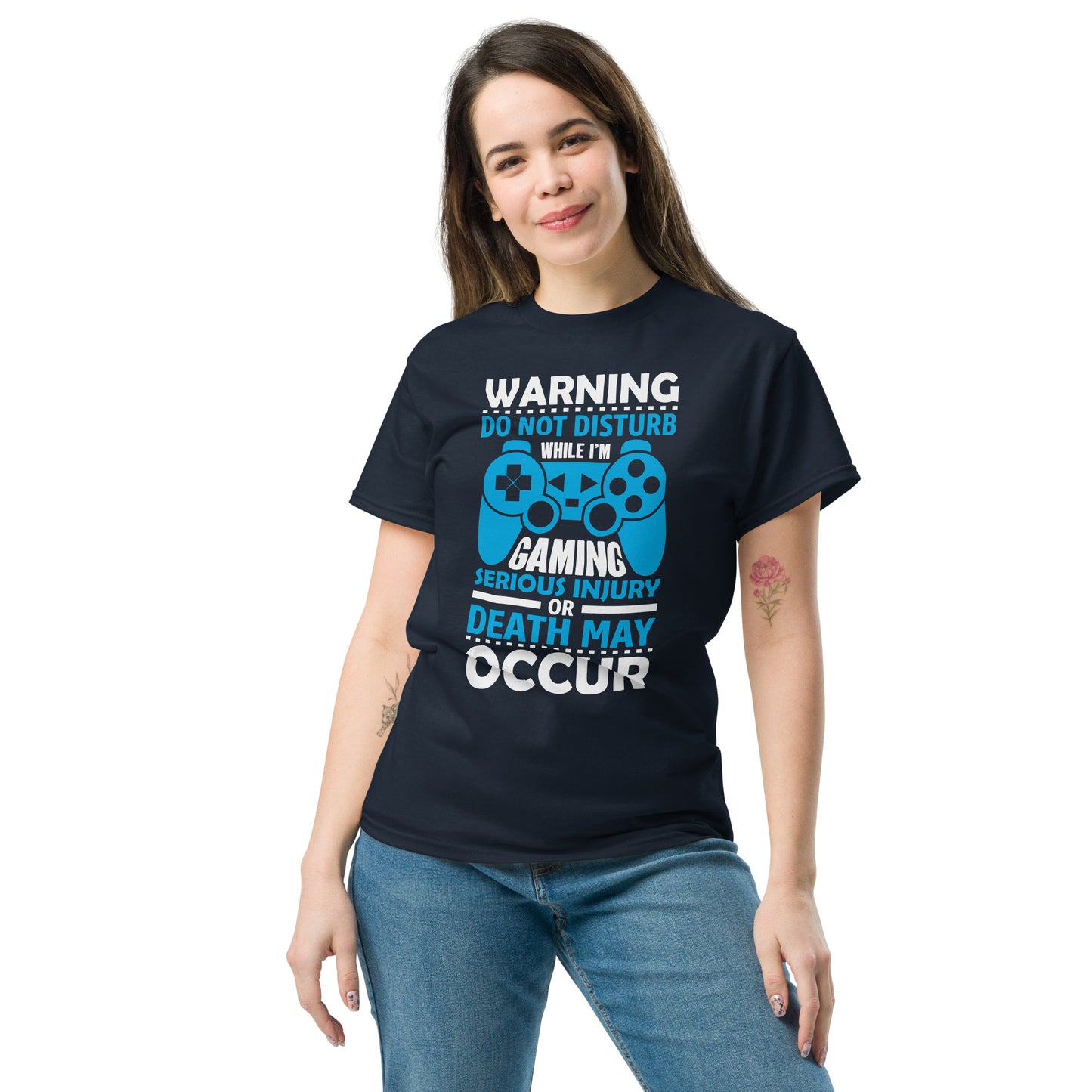 WARNING GAMING - Unisex classic tee