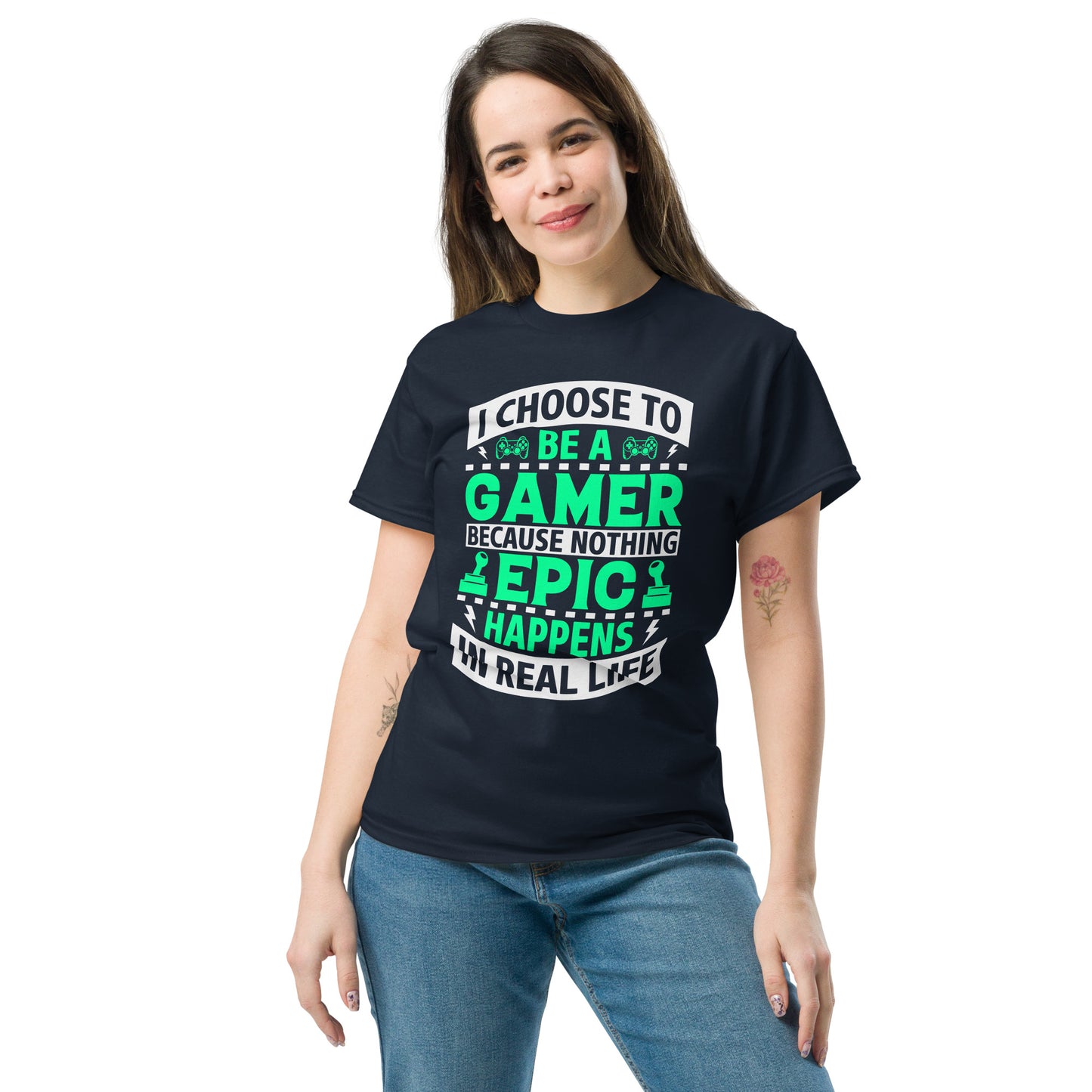 I CHOSE TO BE A GAMER - Unisex classic tee