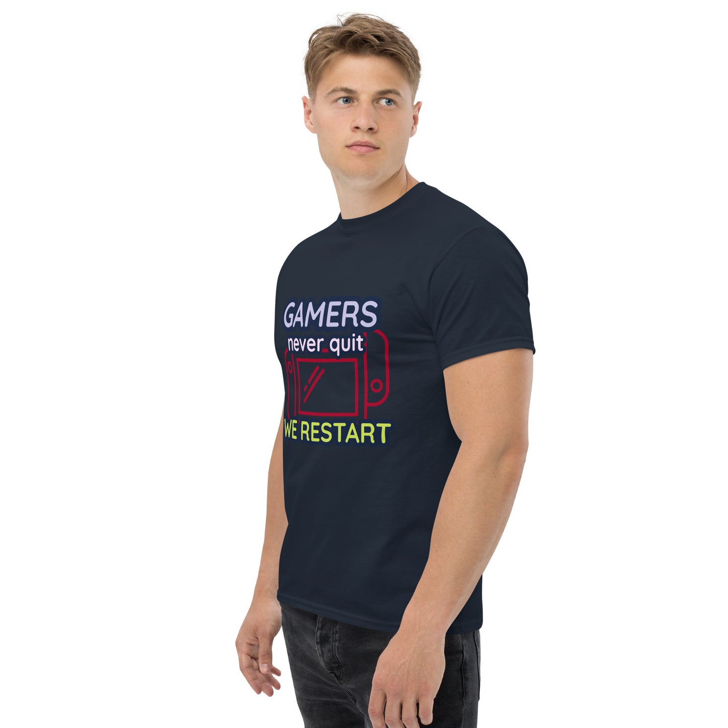 Gamers never quit - Unisex classic tee