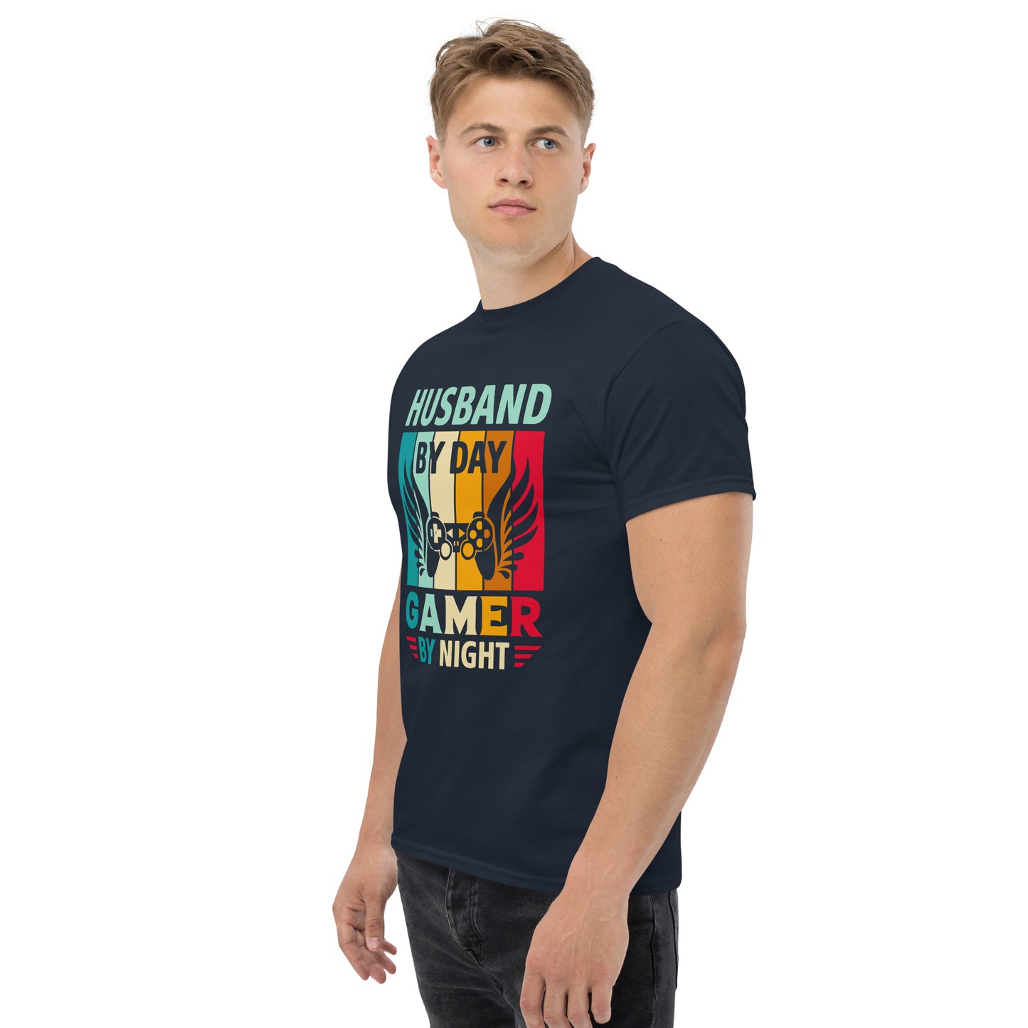 HUSBAND BY DAY GAMER BY NIGHT - Unisex classic tee