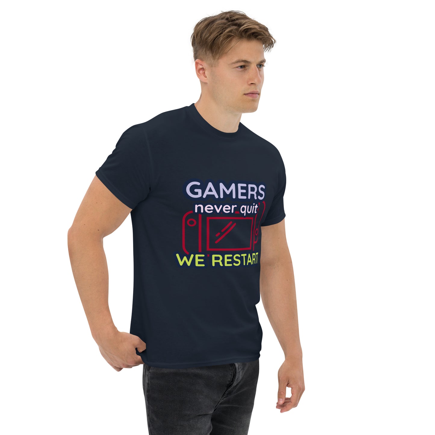 Gamers never quit - Unisex classic tee