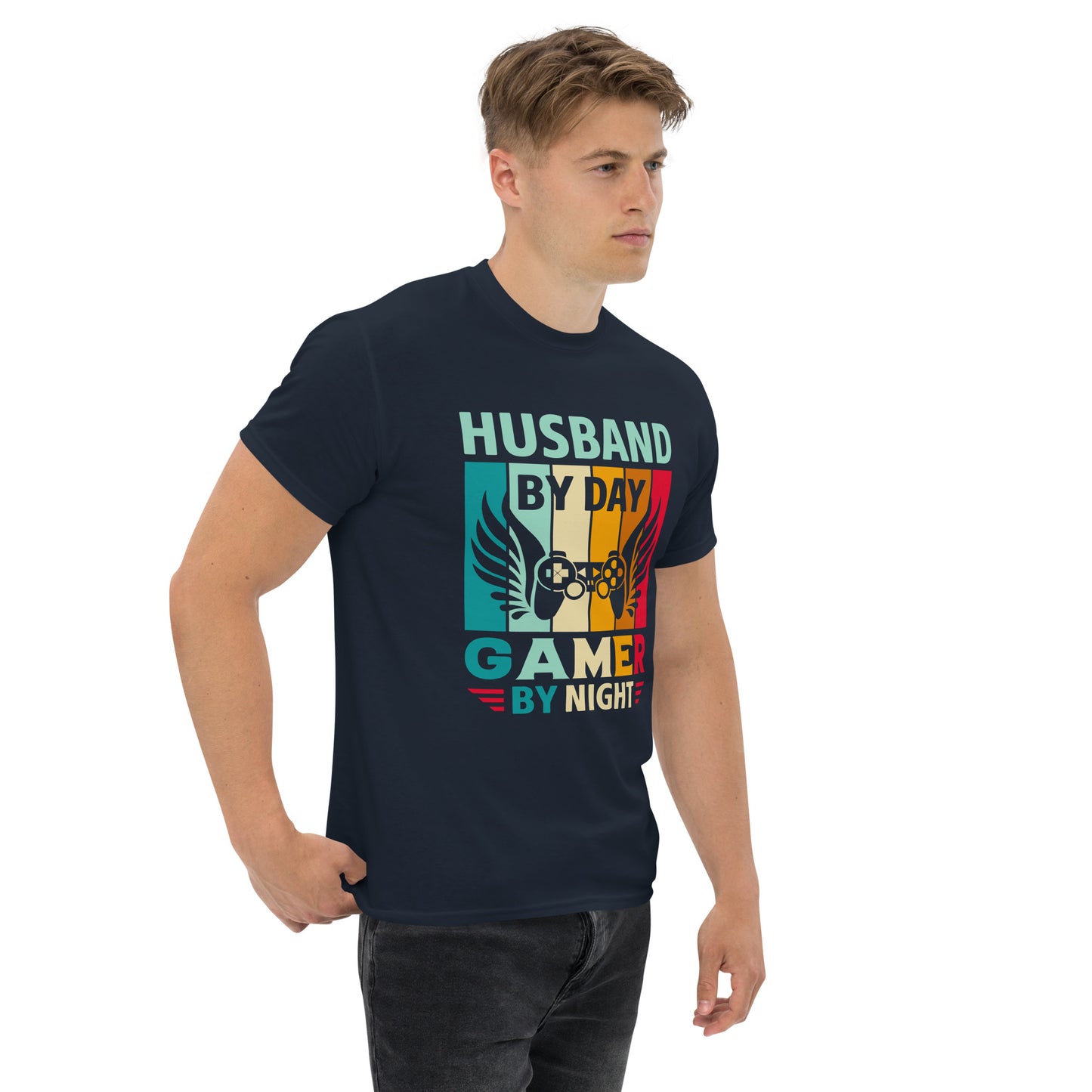 HUSBAND BY DAY GAMER BY NIGHT - Unisex classic tee