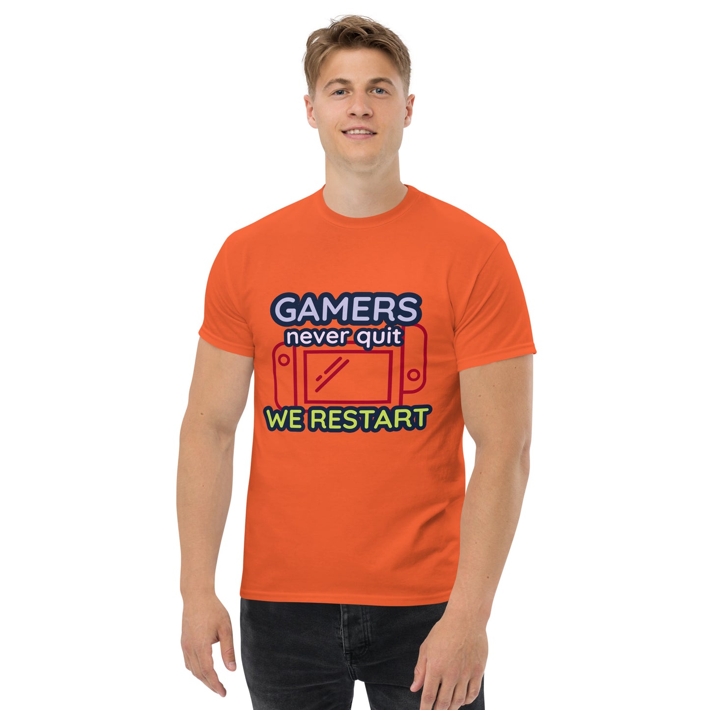 Gamers never quit - Unisex classic tee