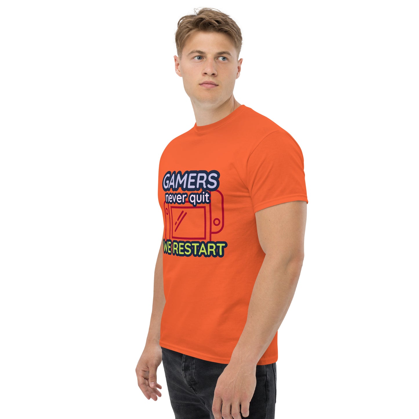 Gamers never quit - Unisex classic tee