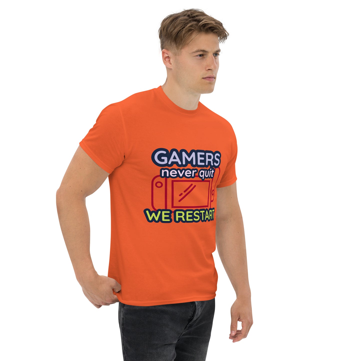 Gamers never quit - Unisex classic tee