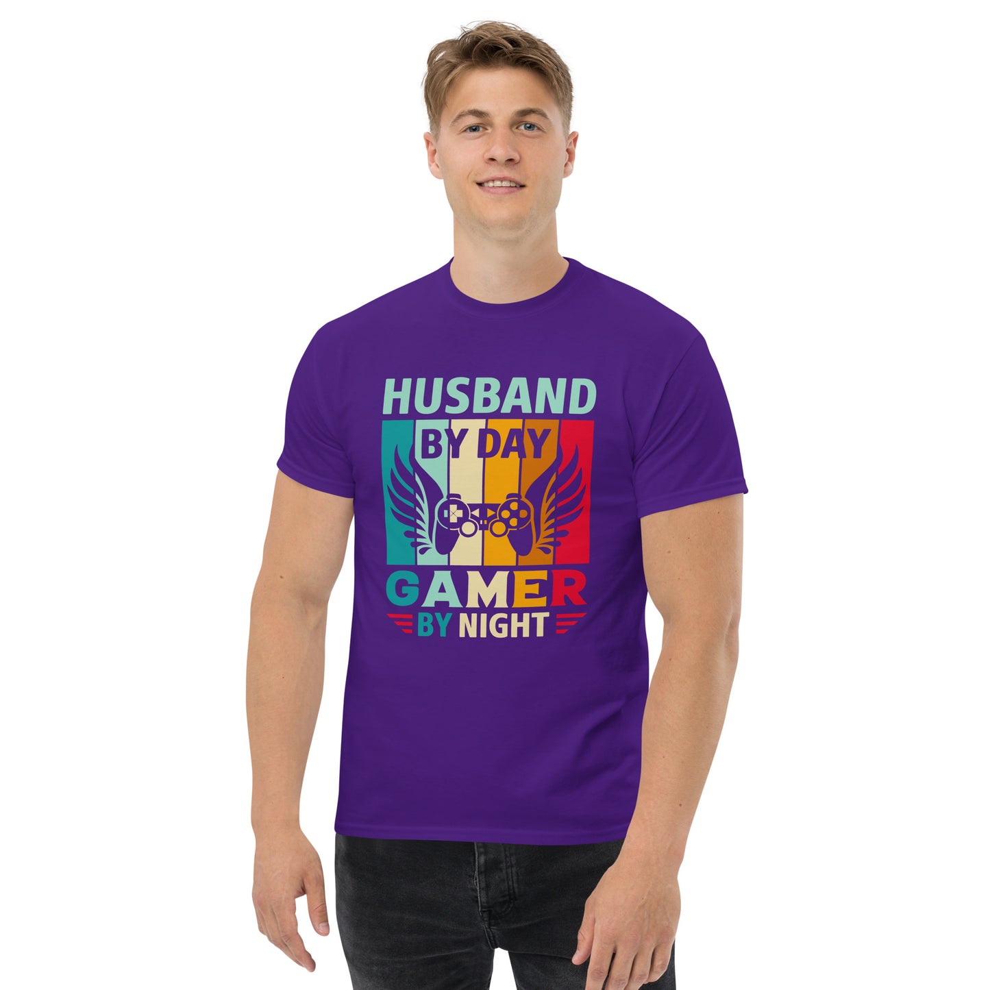 HUSBAND BY DAY GAMER BY NIGHT - Unisex classic tee