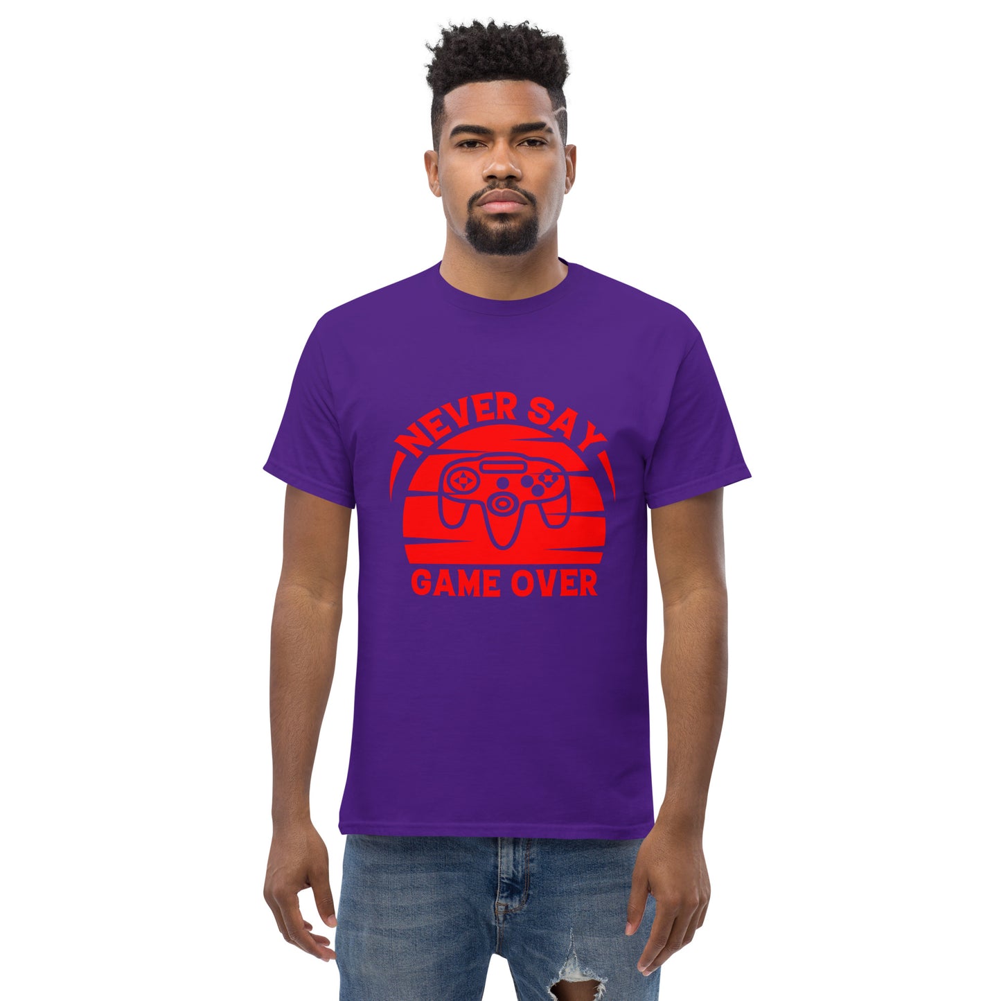 NEVER SAY GAME OVER - Unisex classic tee