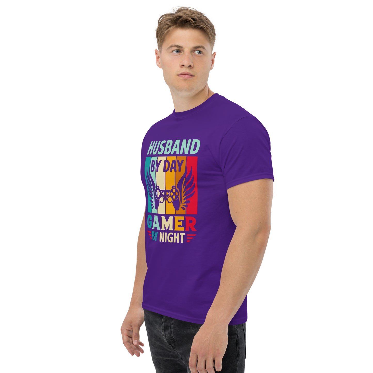 HUSBAND BY DAY GAMER BY NIGHT - Unisex classic tee