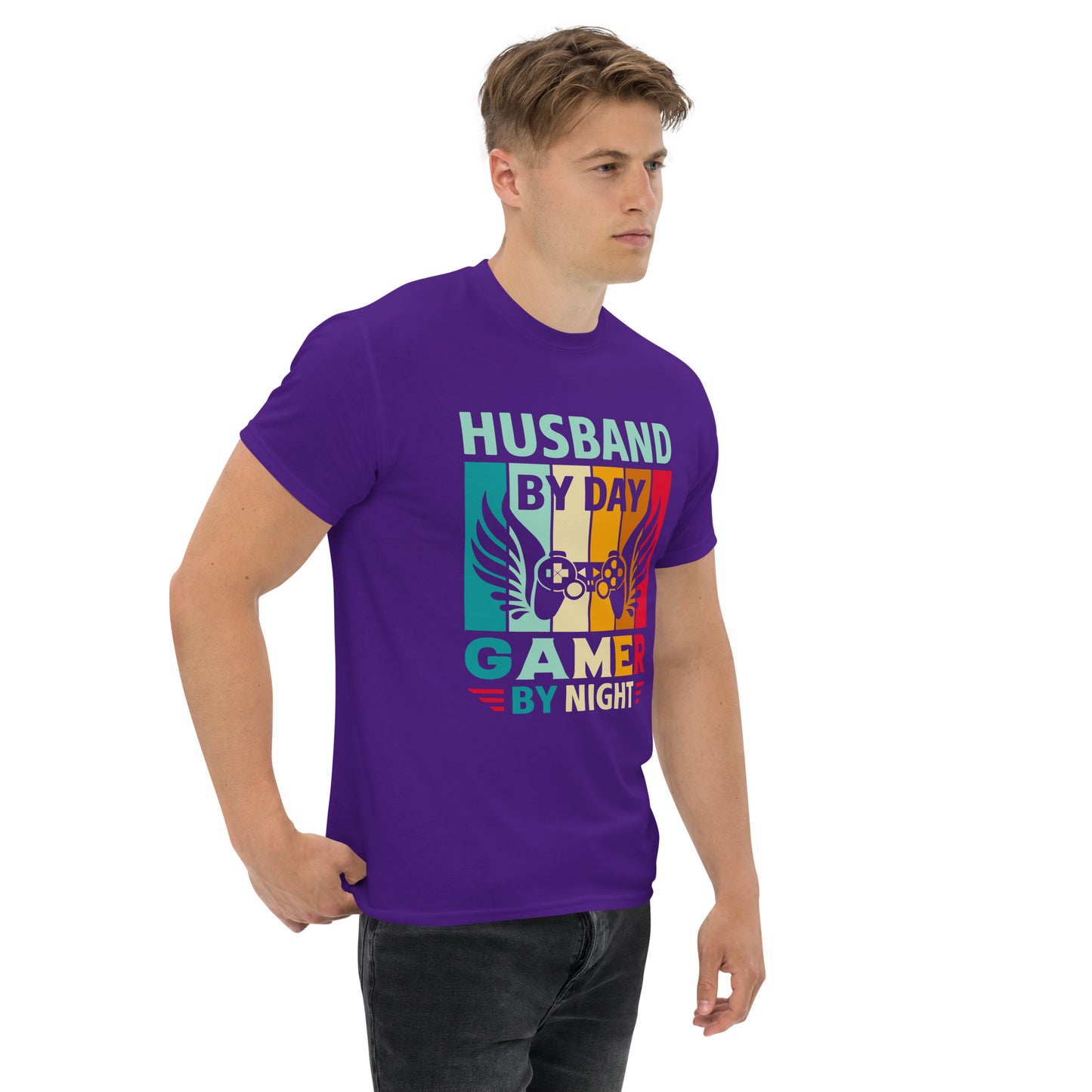 HUSBAND BY DAY GAMER BY NIGHT - Unisex classic tee