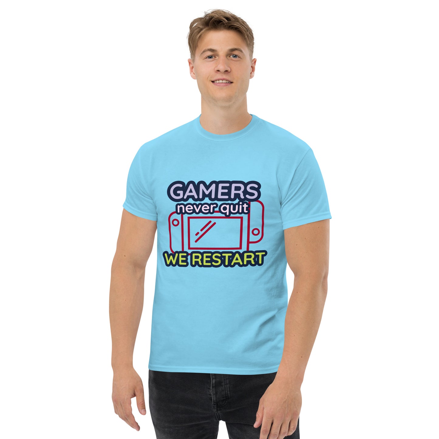 Gamers never quit - Unisex classic tee