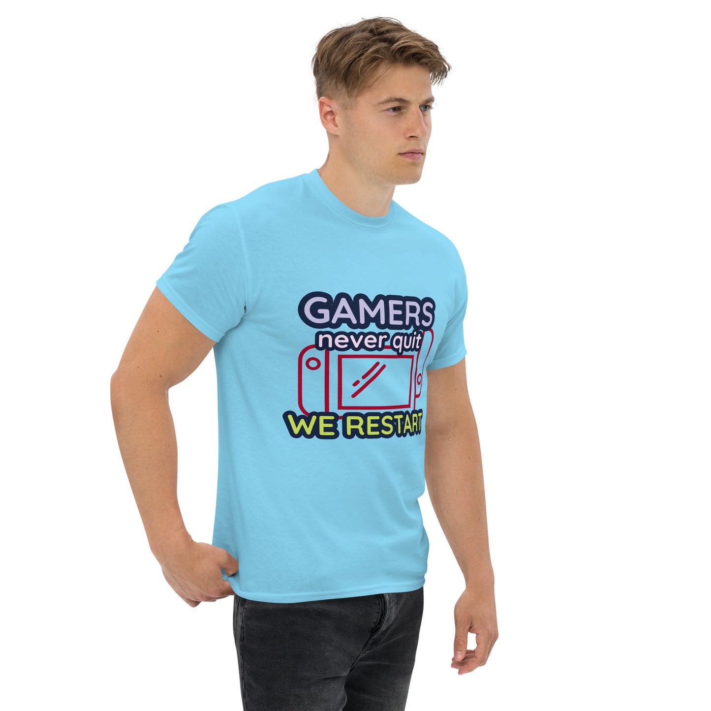 Gamers never quit - Unisex classic tee